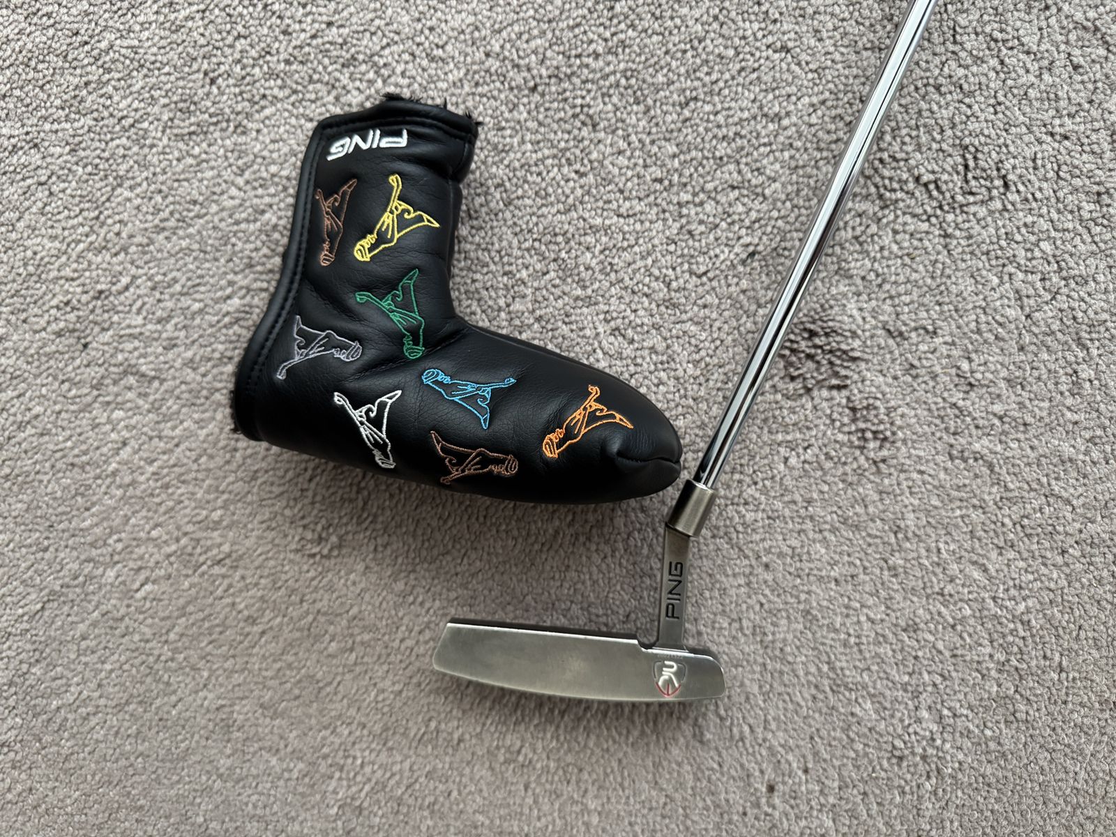 Rare Ping Redwood Anser milled putter