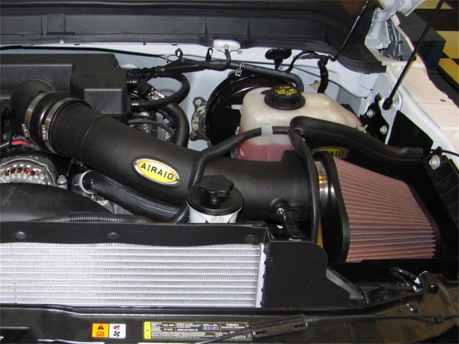 Airaid Cold Air Dam Air Intake System for 2011-2012 Ford F-250 F-350 Super Duty 6.2L F250 F350 Air Aid 400-273