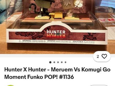 Funko POP! Moment Hunter x Hunter Meruem vs Komugi #1136 Vinyl Figure Scene