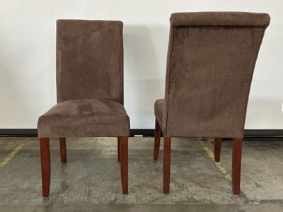 2 pack, Royola Parsons Chairs brown