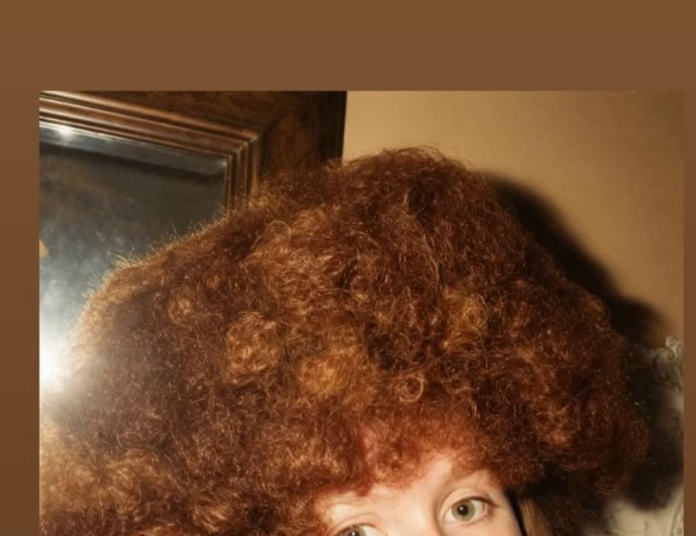 Curly wig READ DESCRIPTION