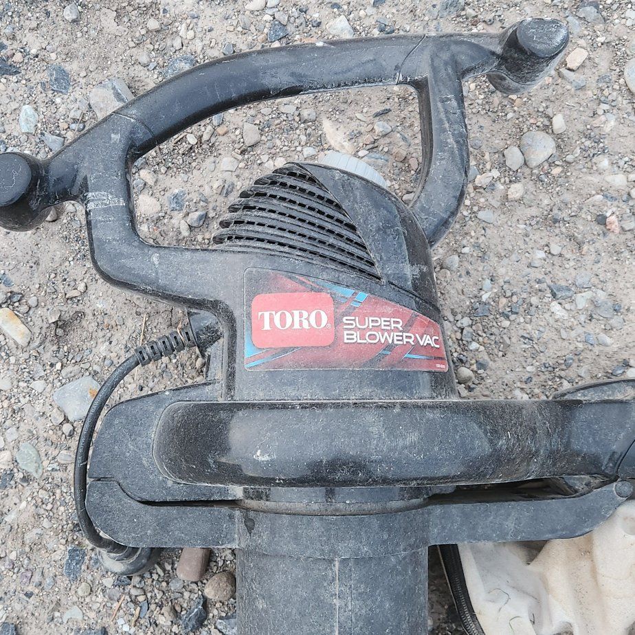 Toro super blower vac