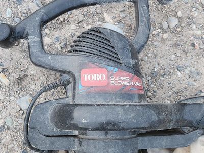 Toro super blower vac