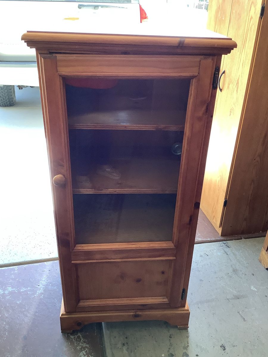 Space Saver All Wood Curio