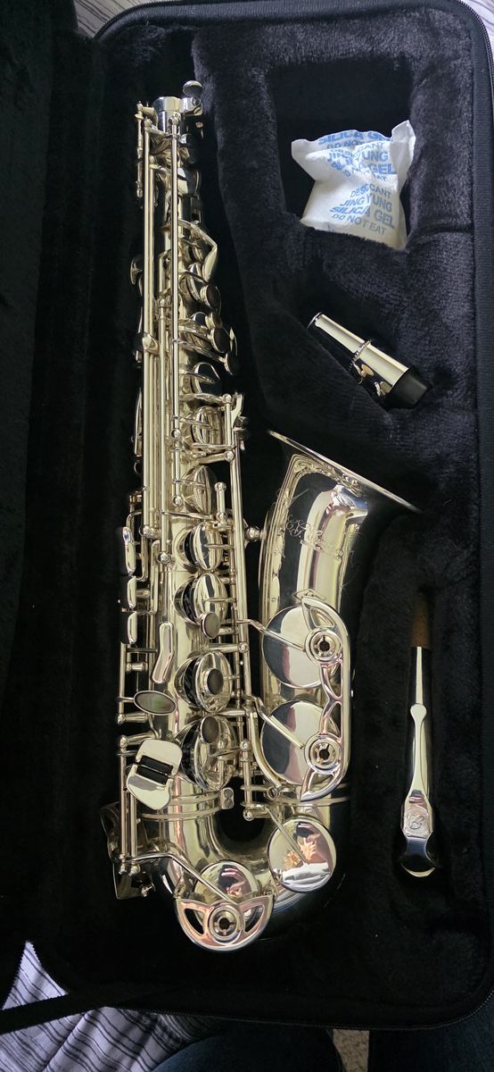 C.G. Conn Intermediate Alto Saxophone Silver Plate