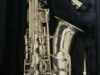 C.G. Conn Intermediate Alto Saxophone Silver Plate