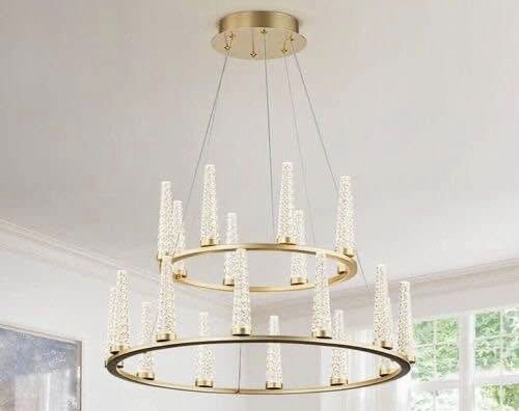 Elegant & Modern (Two-Tier Chandelier) lamp