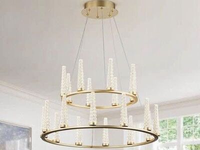Elegant & Modern (Two-Tier Chandelier) lamp