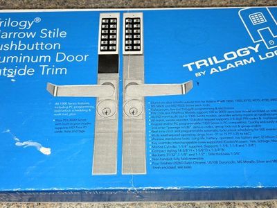 Alarm Lock DL1350 Keypad Lock w/ Prog. Cable & Key