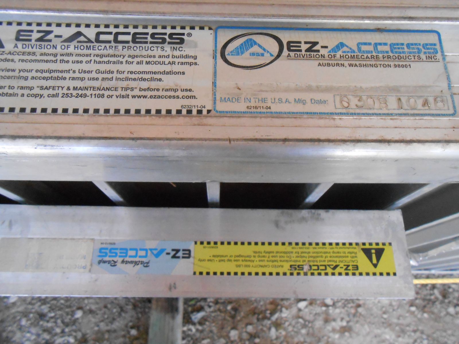 EZ-ACCESS Pathway Ramp System Aluminum Modular Wheelchair Ramp