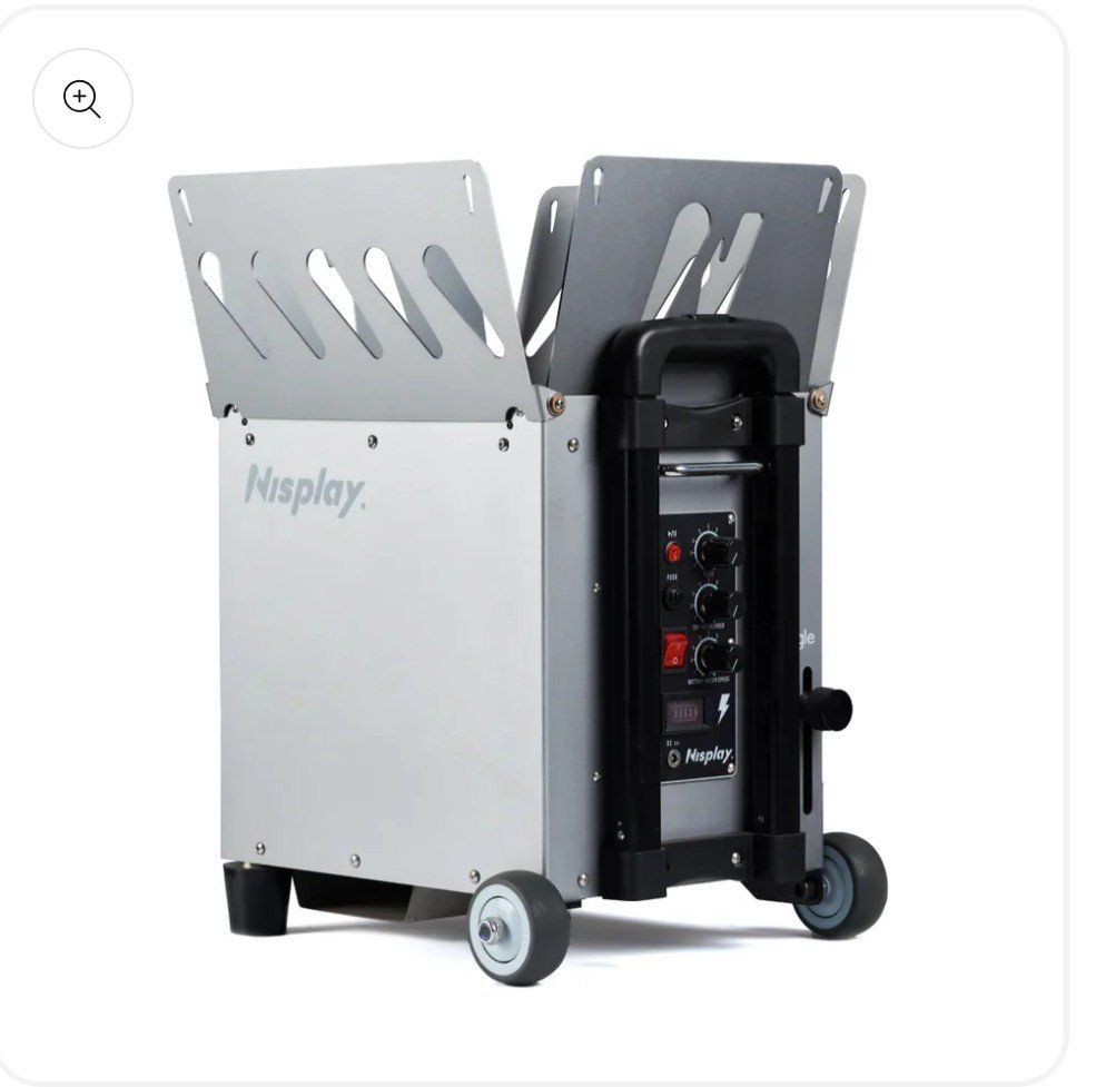 Nisplay N2 Tennis Ball Machine + Tennis Balls