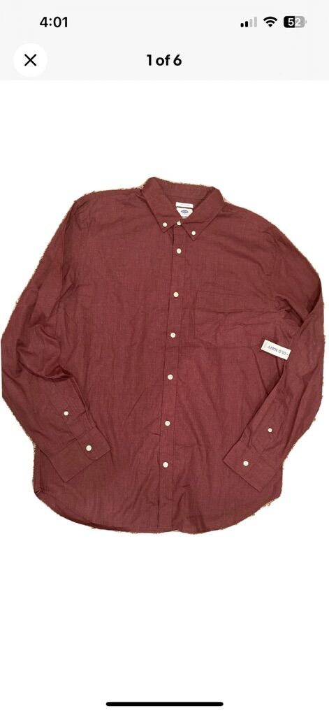 NWT Old Navy Men’s XL Button-Down Shirt
