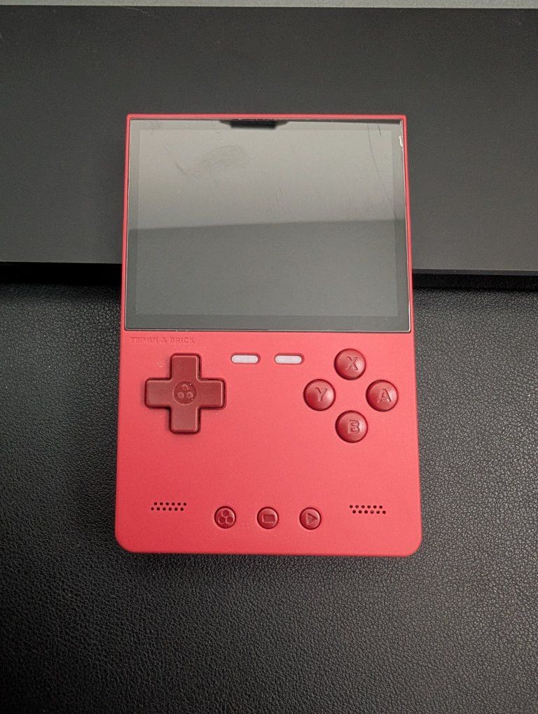 Trimui Brick Handheld Retro Game Console - Red