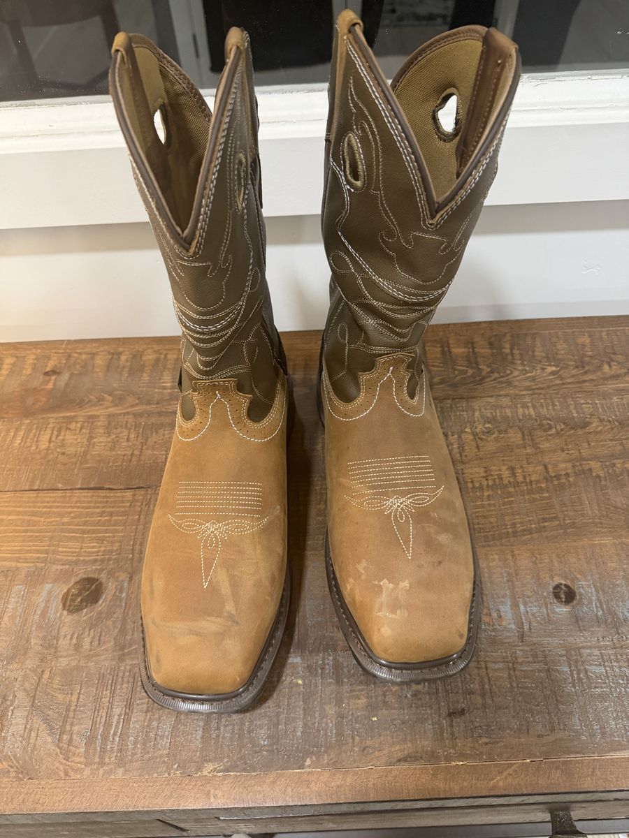 Like-New Frye Supply Waterproof Steel Toe Work Boots (Size 11M)