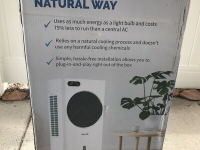 1100 square-foot evaporated air conditioner new in box but won’t power up