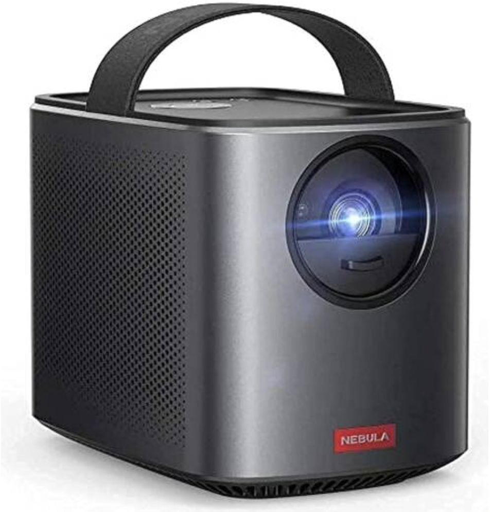 NEBULA Mars 2 Pro Projector by Anker, 500 ANSI Lumen Mini Projector, 720p Image, Portable Home Video Projector