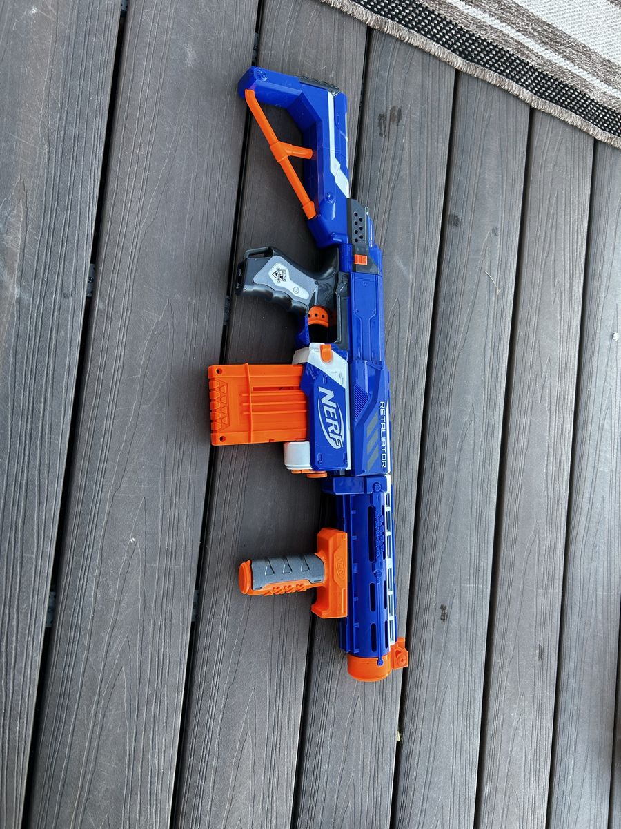 Nerf N-Strike Elite Retaliator Blaster Dart Gun with Accessories