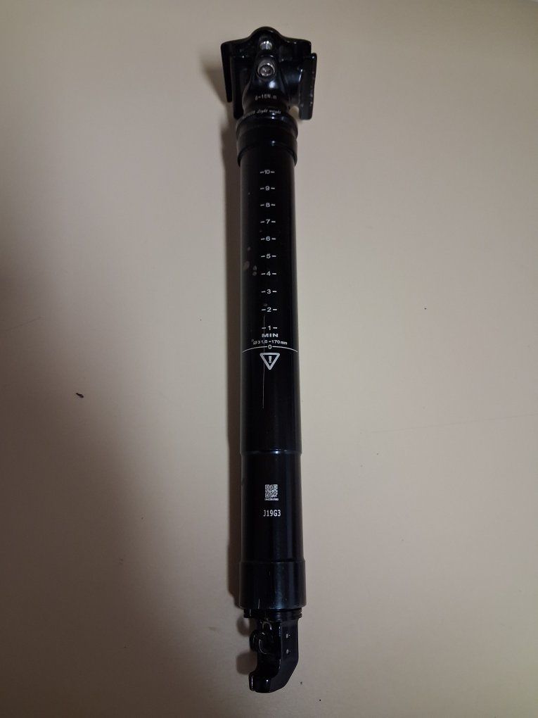 TranzX adjustable travel dropper seatpost (Model J19G3),