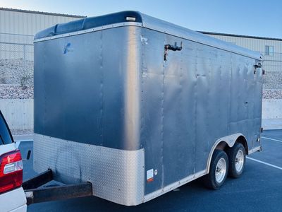 2011 8x16 Enclosed Cargo Tool Hauler Job Trailer