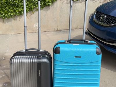 Suitcases luggage hardshell softshell carry on