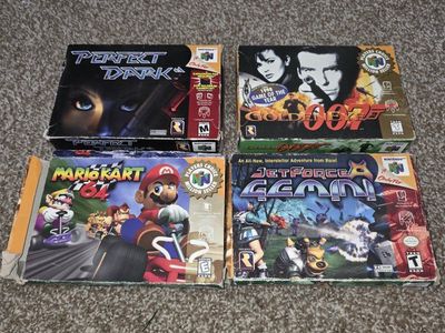 N64 games and boxes etc( Prices in description)