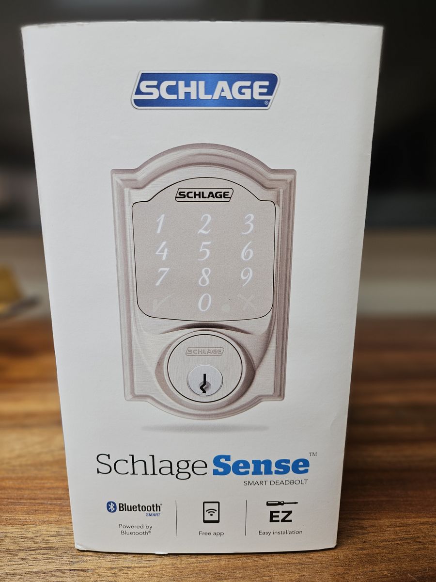 Deadbolt, Schlage Sense Smart Deadbolt