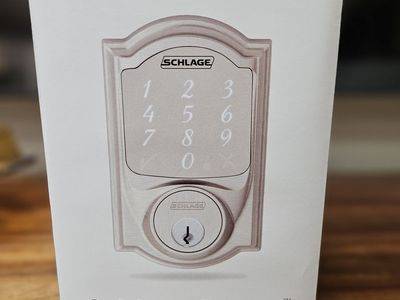 Deadbolt, Schlage Sense Smart Deadbolt