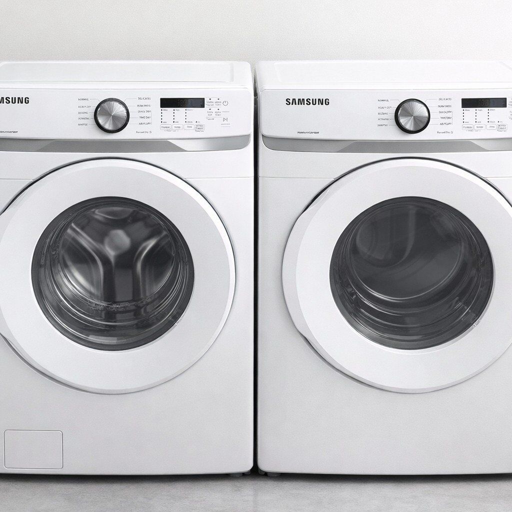 Samsung Front Load Washer & Dryer Set Delivery