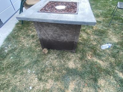 Propane fire pit