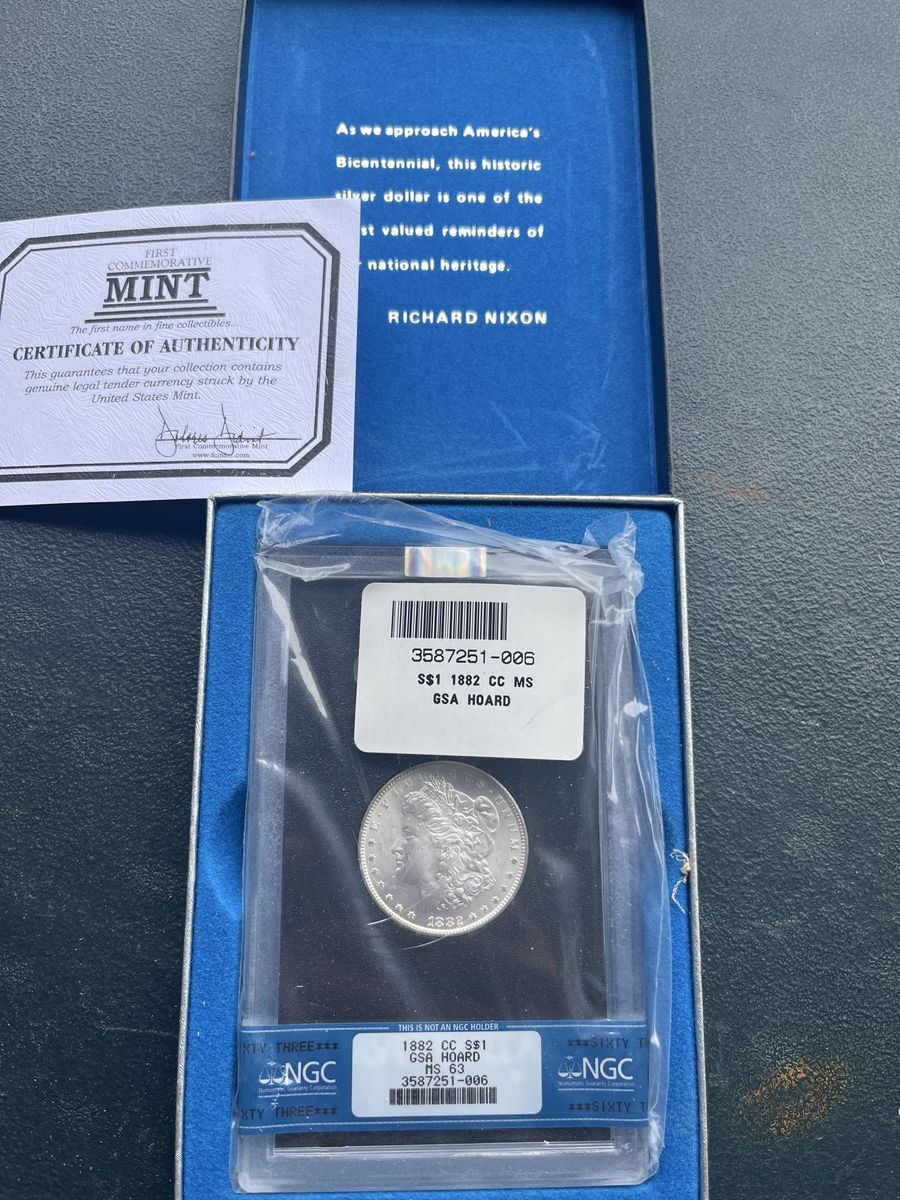 1882 silver dollar