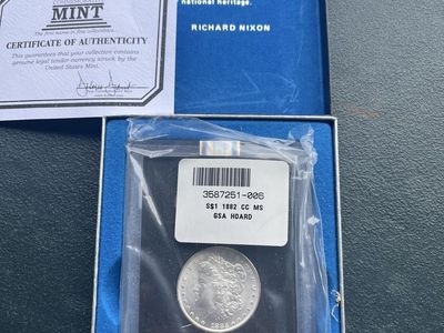 1882 silver dollar