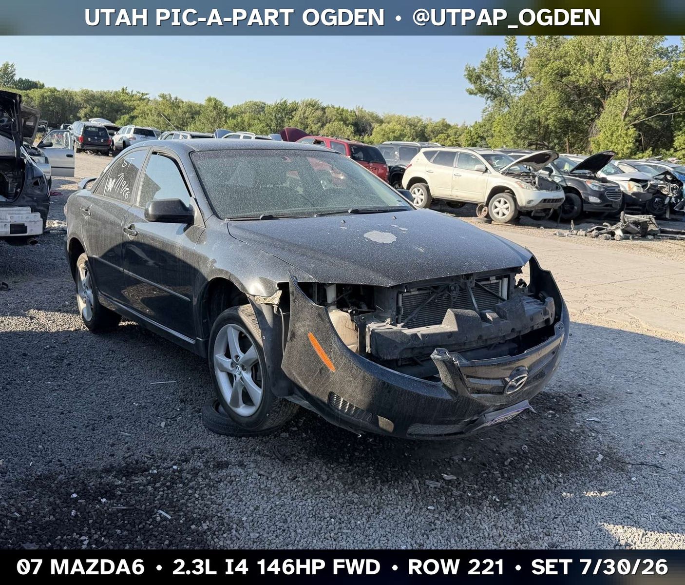 New Arrival - 2007 Mazda Mazda6 Parts - UTPAP Ogden