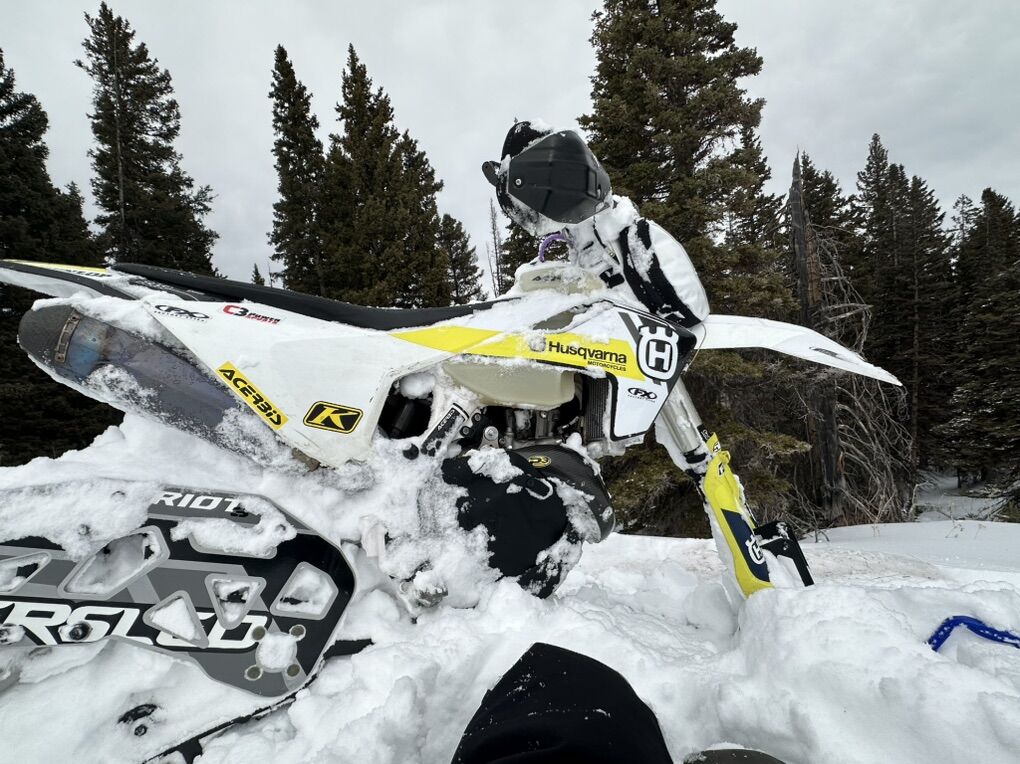 Husqvarna FC 450 w/ gen 2 Timbersled Riot 3 S kit