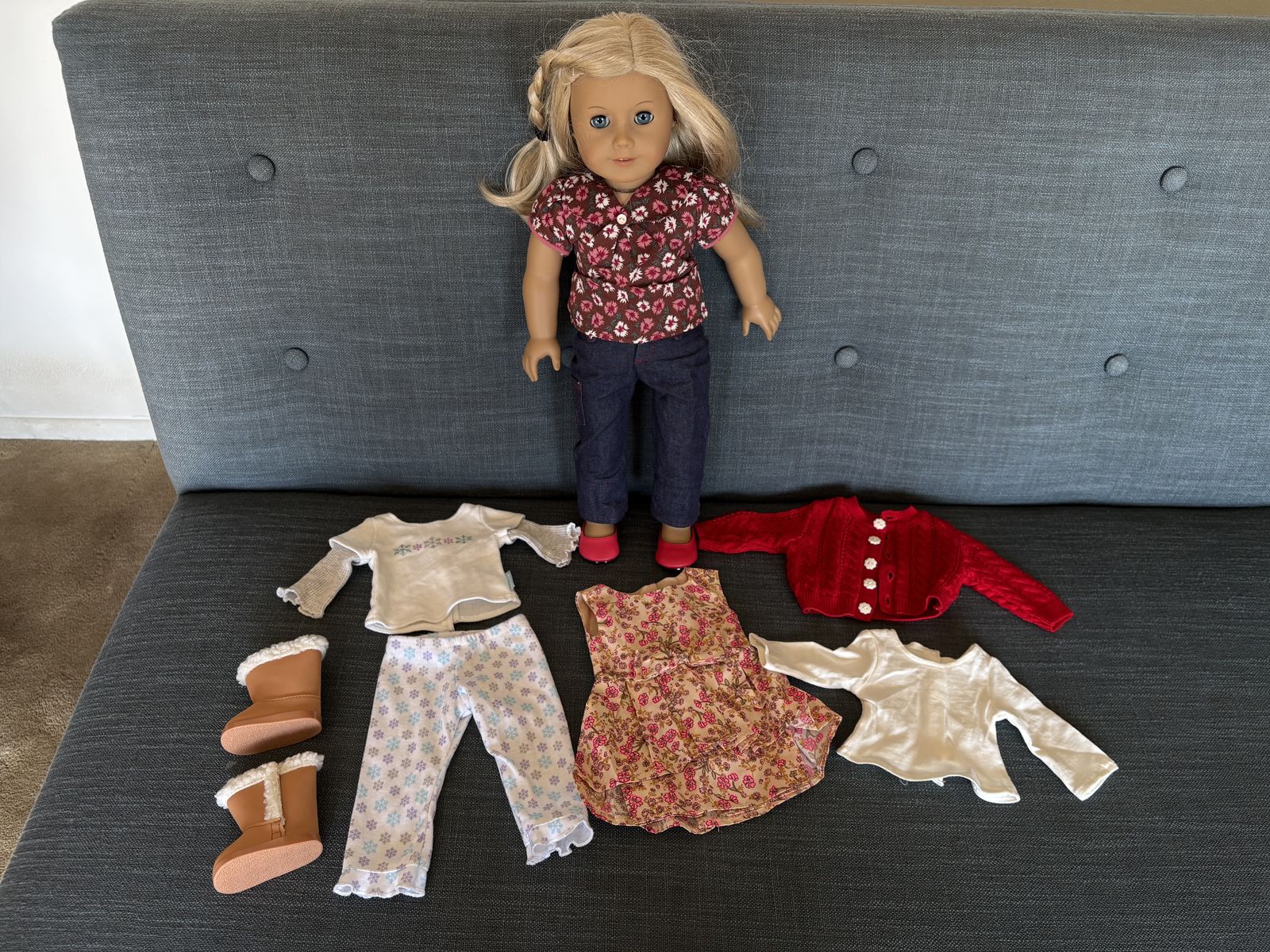 American Girl Truly Me Blonde Doll Set