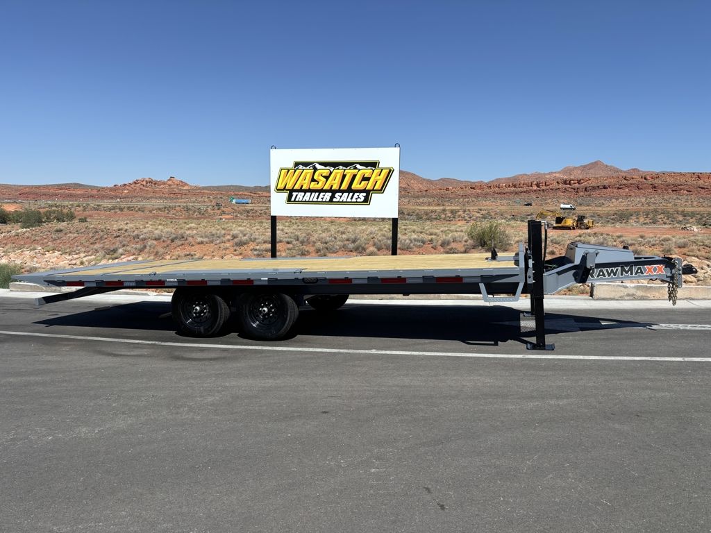 2027 RawMaxx Lava Grey 22' DTX Deck Over Tilt Trailer 14K