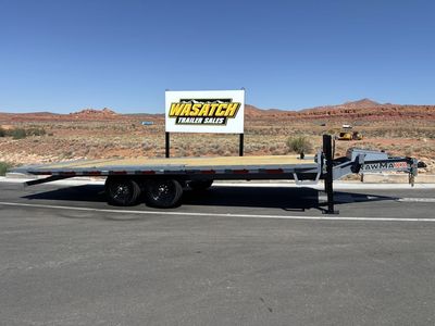 2027 RawMaxx Lava Grey 22' DTX Deck Over Tilt Trailer 14K