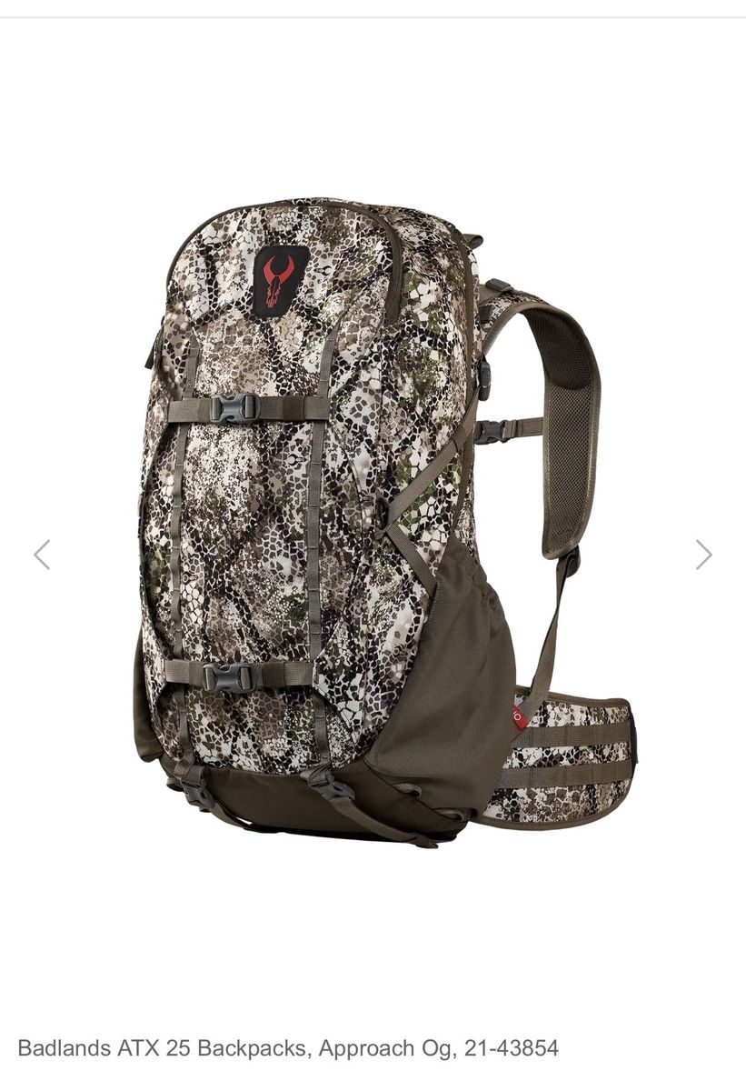 Badlands ATX 25 Camo Hunting Backpack - Approach OG, Durable Day Pack