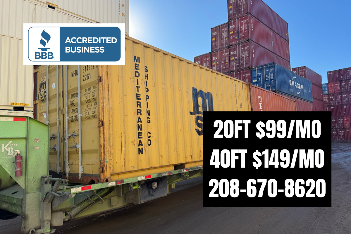 Rent Shipping Container 20ft 40ft – Idaho