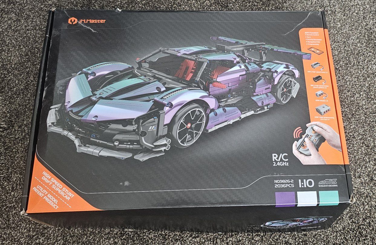 2 x RC Lego Cars