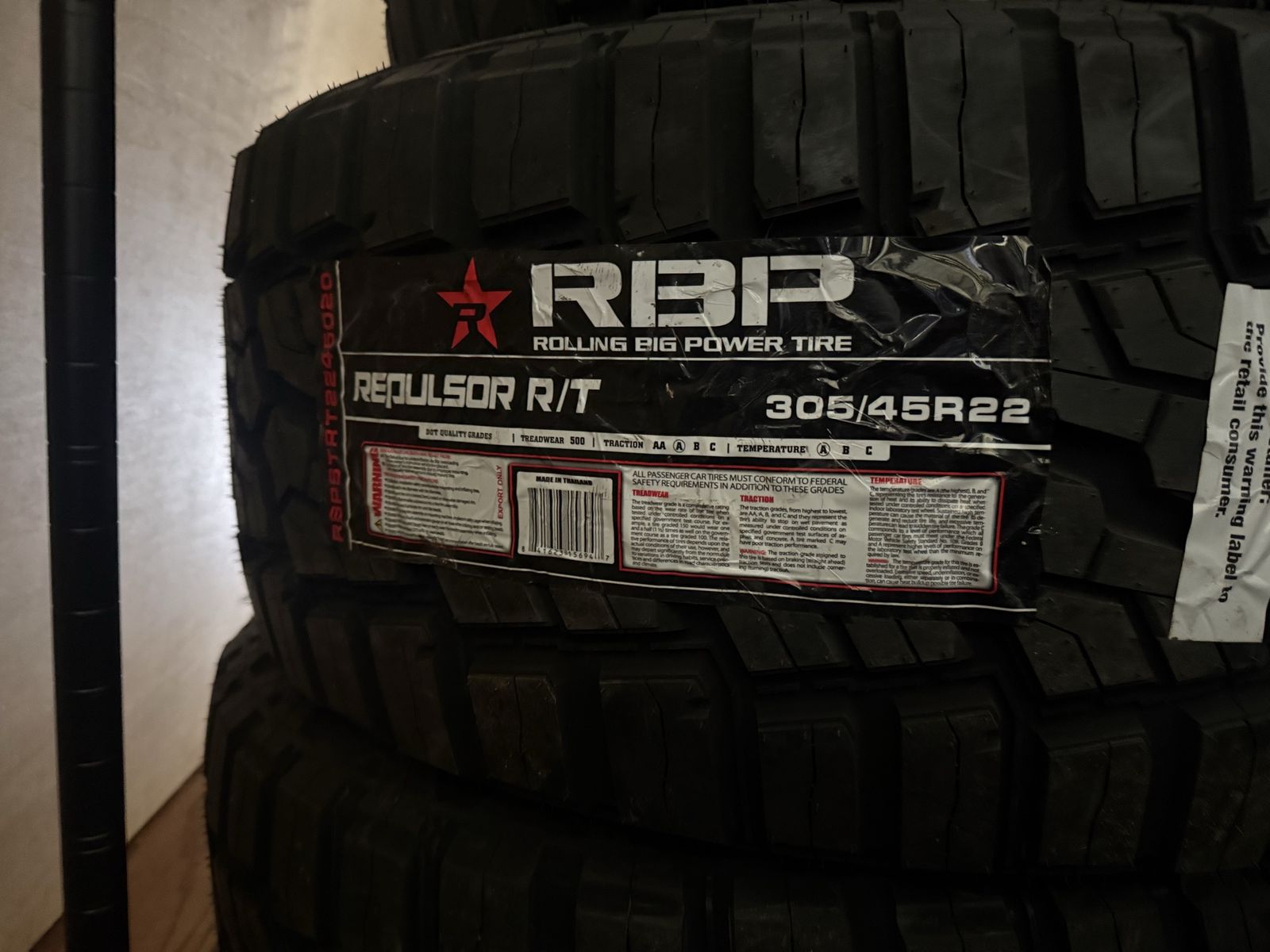 Brand new set of tires