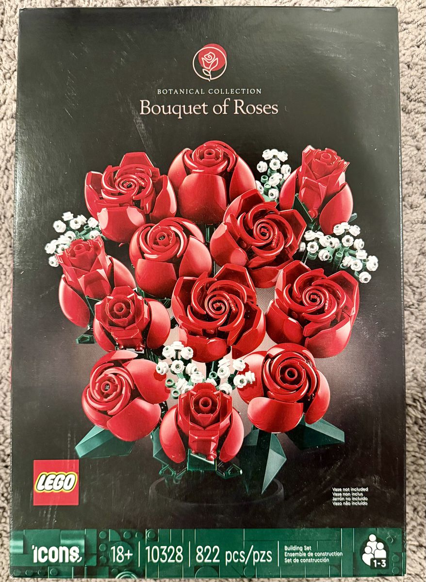 Lego Bouquet of Roses - New, Unopened Box