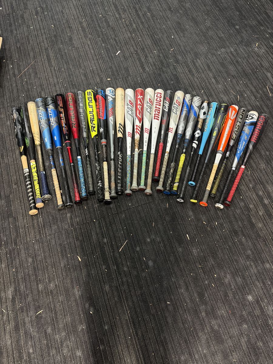 Baseball Bats $50 Each (Willing To Negotiate)