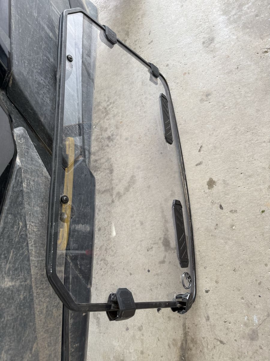 2024 KRX 1000 plexiglass windshield.