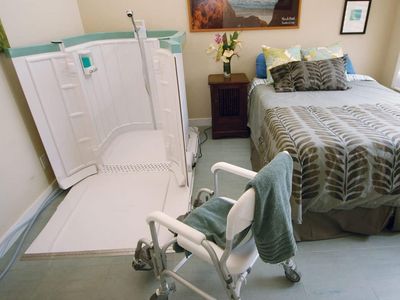 Wheelchair Accessible Shower Bay
