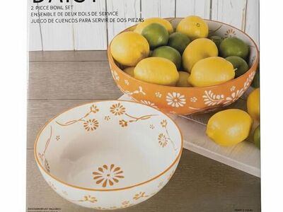 DAISY 2-Piece Serving Bowl Set – New