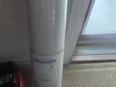 Hydronix CB-45-2001 Carbon Block Water Filter Cartridge 4.5" x 20" 1 Micron