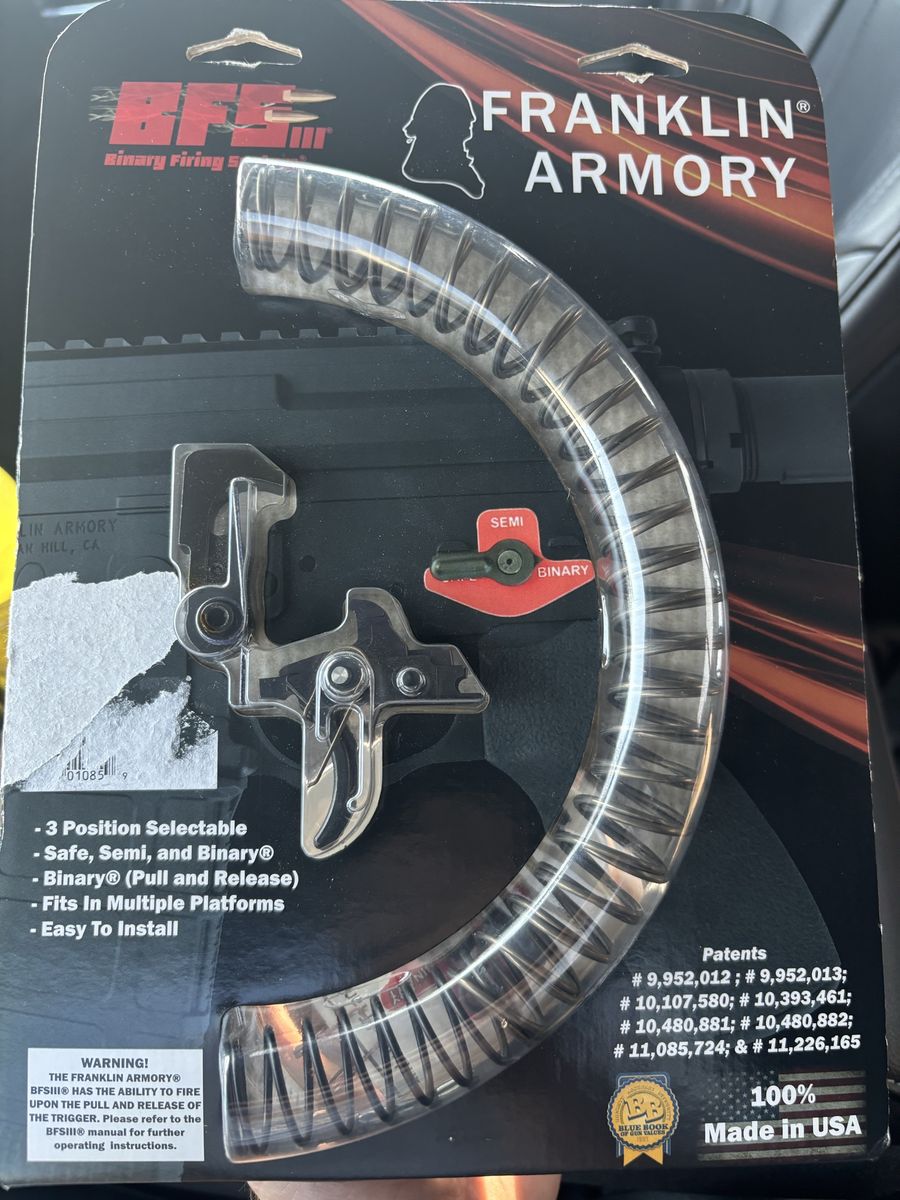 Binary trigger