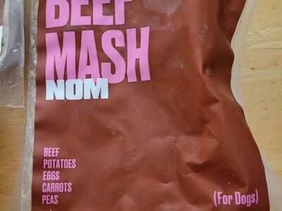 3 Packs of Nom Nom Dog Food