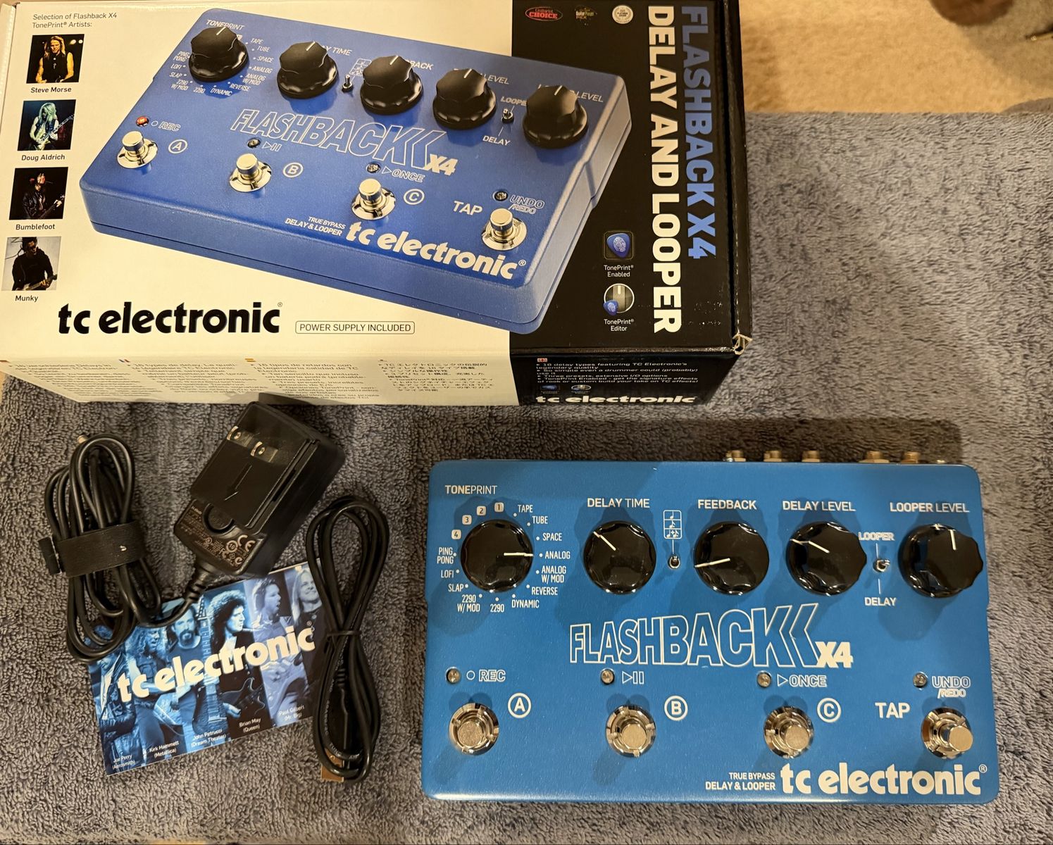 TC Electronic Flashback X4 Delay & Looper – Brand New in Box