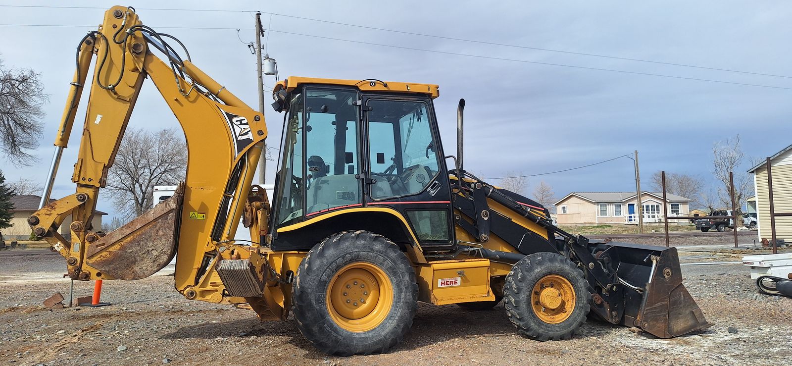 Caterpillar Backhoe Loader
